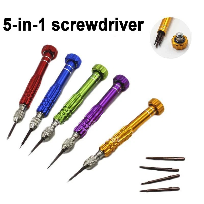 Phone Opening Tool - Mini-schroevendraaierbitset, demontageset, klein elektronisch gereedschap voor
