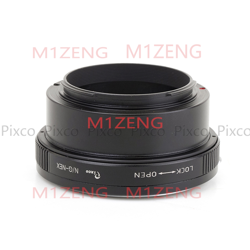 Sony Camera Zv-E10 - N/G-NEX adapterring voor Nikon G/F/AI/S/D lens
