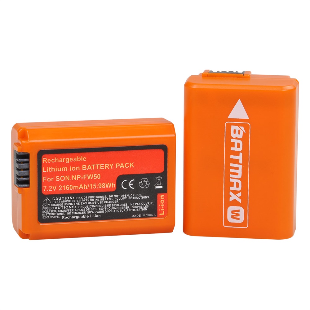 Batmax NP-FW50 Bateria NPFW50  - Sony Camera Zv-E10 recensie en prijs