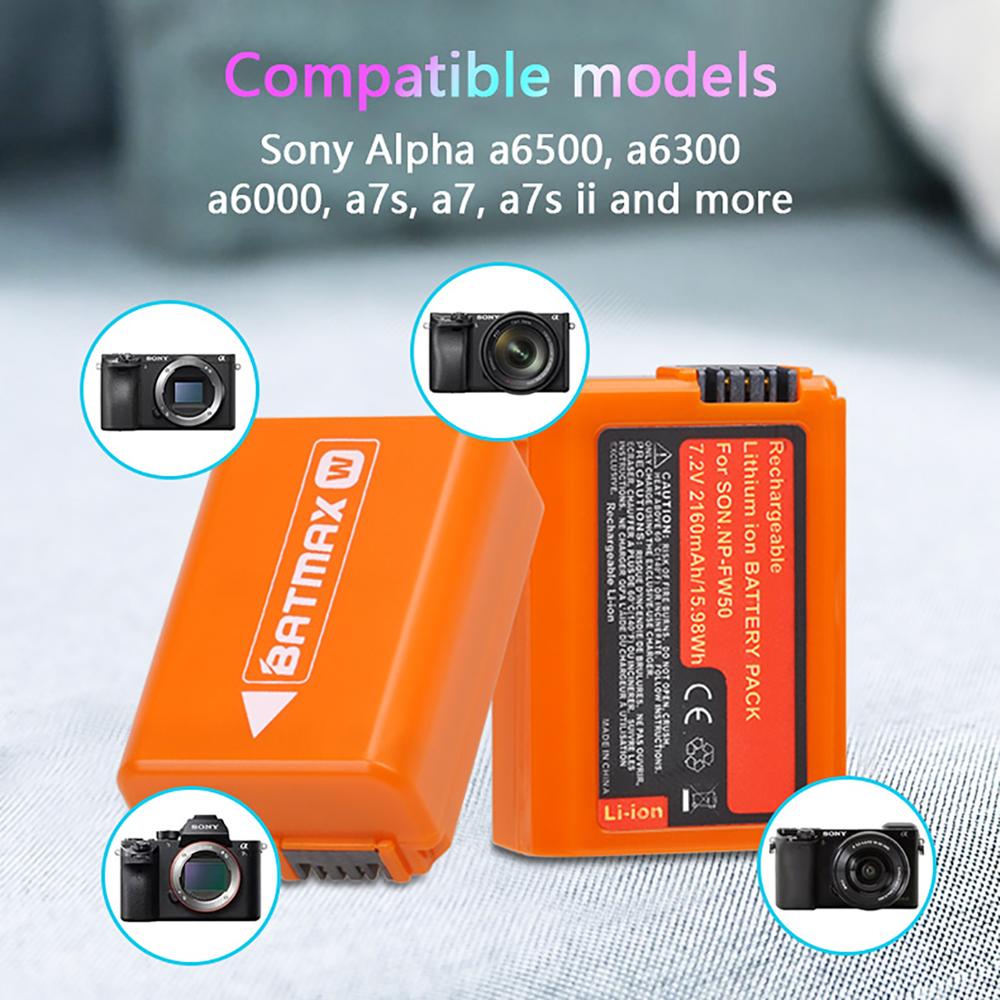 Batmax NP-FW50 Bateria NPFW50  - Sony Camera Zv-E10 recensie en prijs